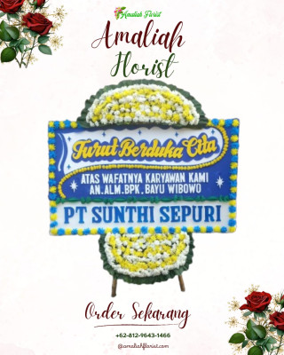 Papan Bunga Duka di Tanjung Selor