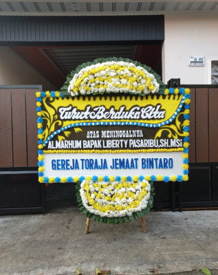 Papan Bunga Duka di Tanjung Selor