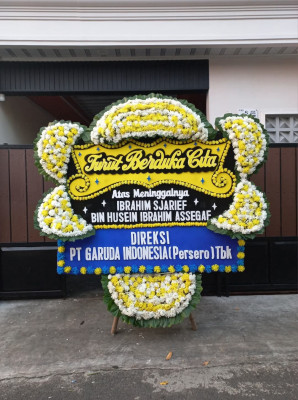 Papan Bunga Duka di Tanjung Selor