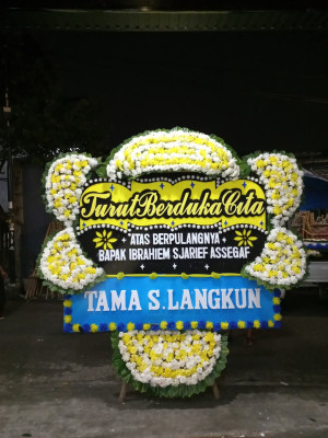 Papan Bunga Duka di Tanjung Selor
