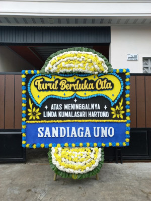 Papan Bunga Duka di Tanjung Selor