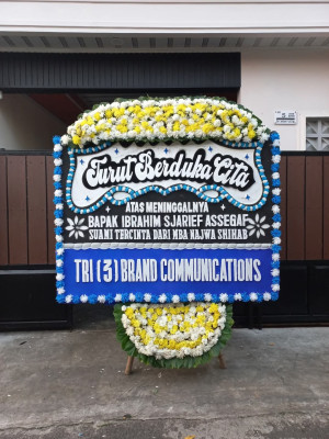 Papan Bunga Duka di Tanjung Selor